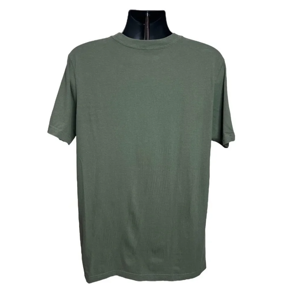 The North Face Boxed In Tee Men's Green Camo Short‎ Sleeve T-Shirt Size Large